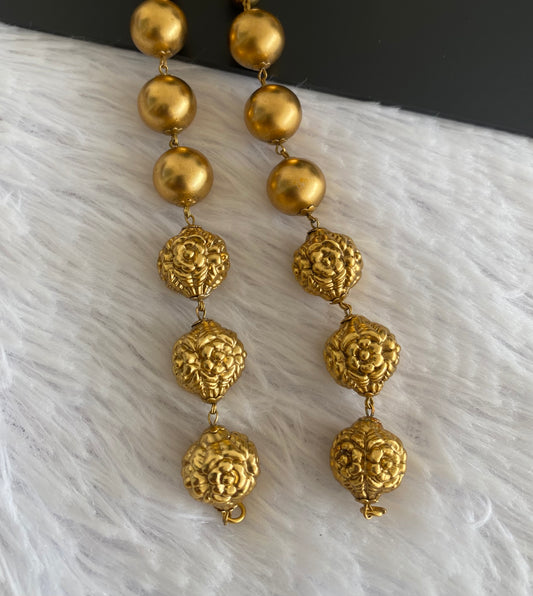 Matte finish Nakshi beaded chain for pendants dj-46208