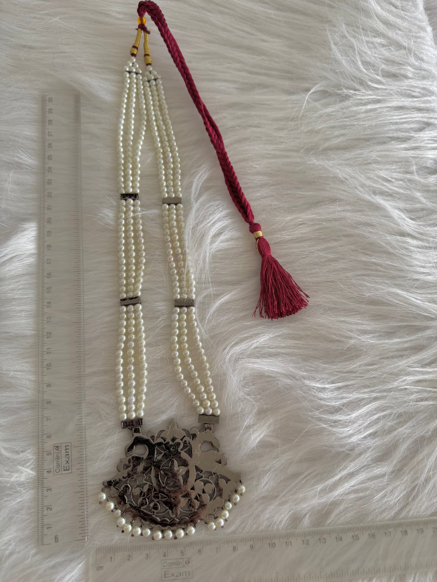 Black finish precious kemp pearl peacock haar Dj-51165