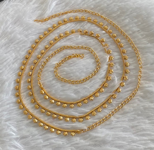 Antique gold tone hip/waist chain dj-54399