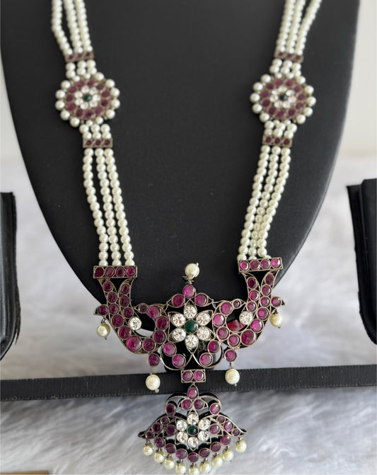 Black finish precious kemp pearl peacock haar Dj-51757