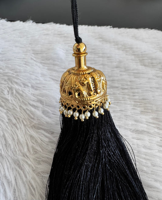 Matte finish elephant pearl kuppulu(Hair accessory) dj-52752