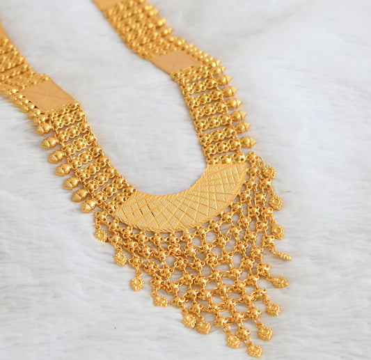 Gold tone kerala style haar dj-50599