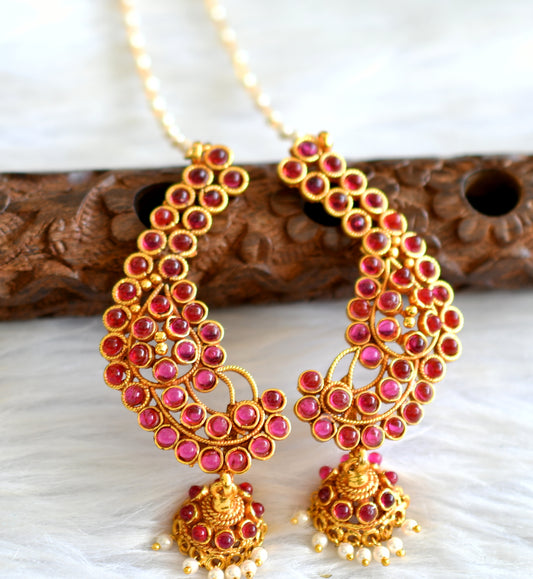 Antique kemp peacock khanpool jhumkka/earrings dj-01686