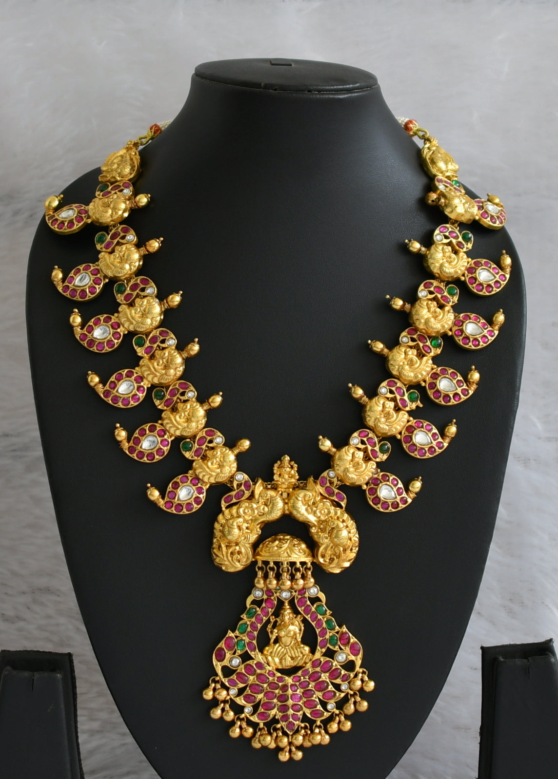kundan jadau haar set
