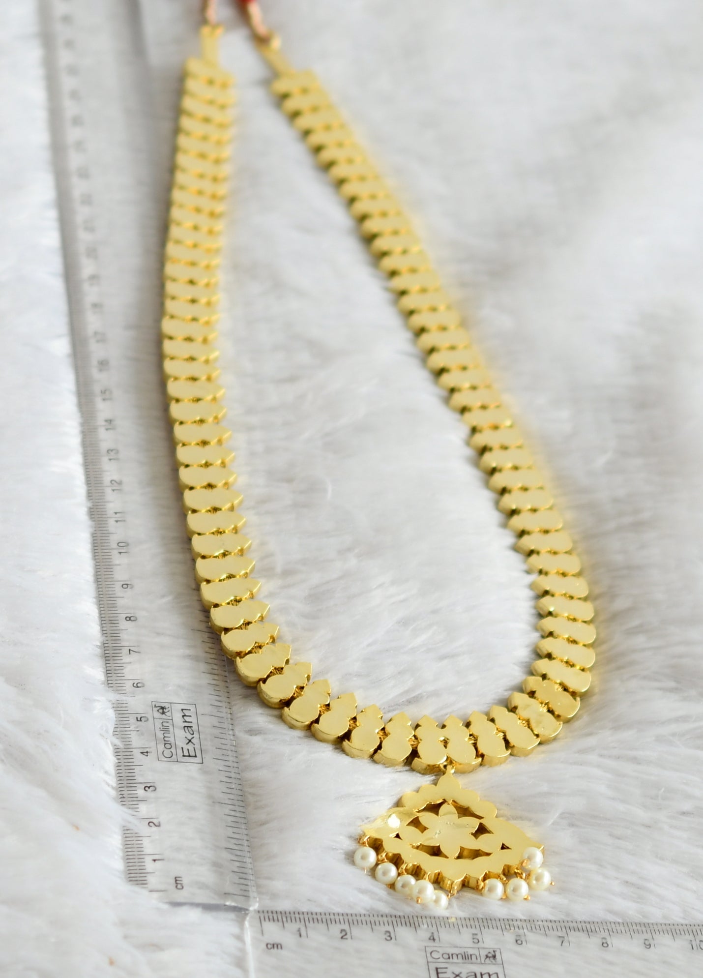 Gold tone precious kemp-green-white mango haar dj-48890