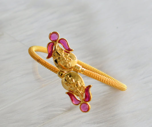 Gold tone real kemp mango bracelet dj-03143