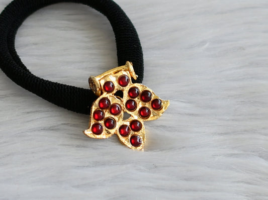 Gold tone kemp stone hair band dj-45551