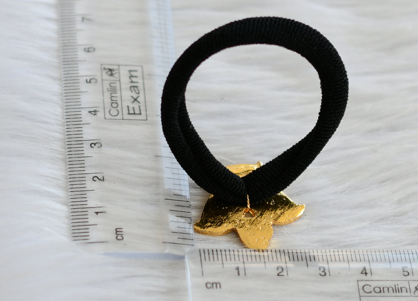 Gold tone kemp stone hair band dj-45551