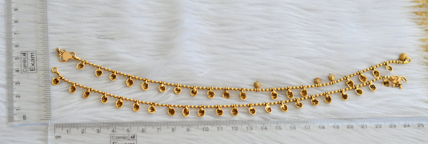 Matte finish anklets dj-45603