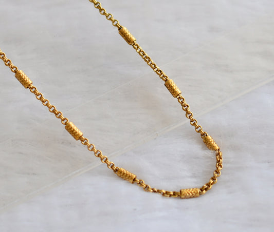 Antique gold tone 18 inches chain dj-46100