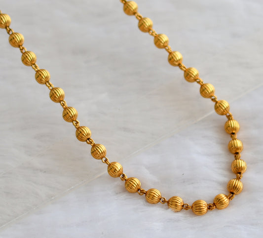 Antique gold tone 18 inches ball chain dj-46102