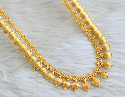 Gold tone kerala style ball haram dj-45005