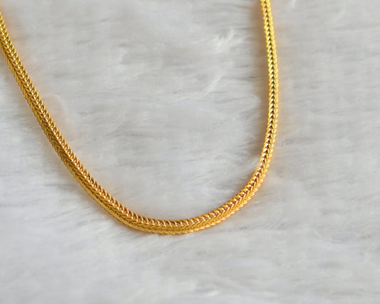 Gold tone attigai chain dj-46796