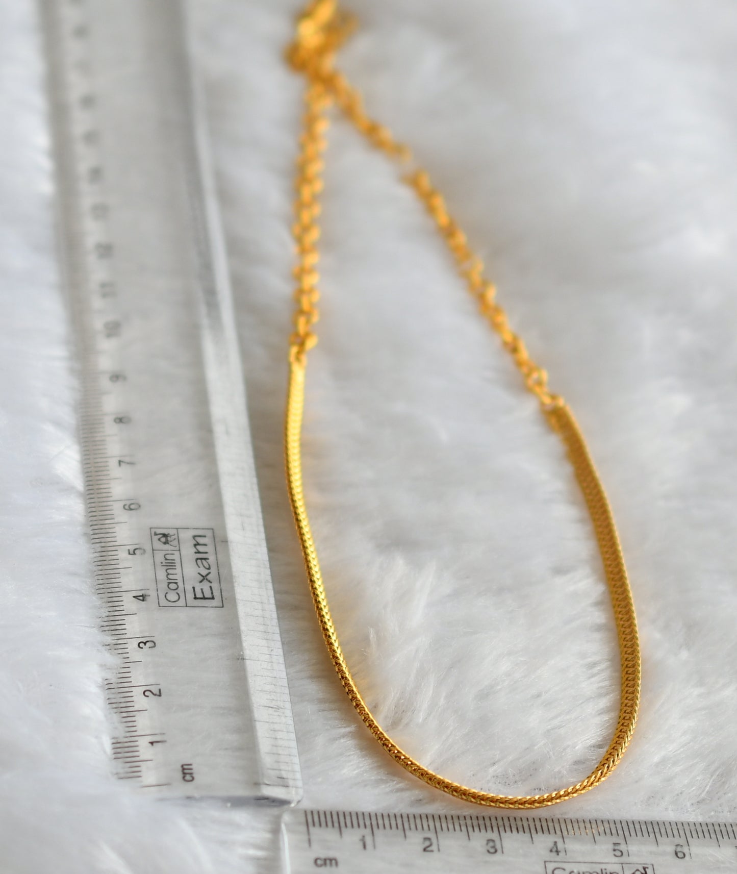 Gold tone attigai chain dj-46796