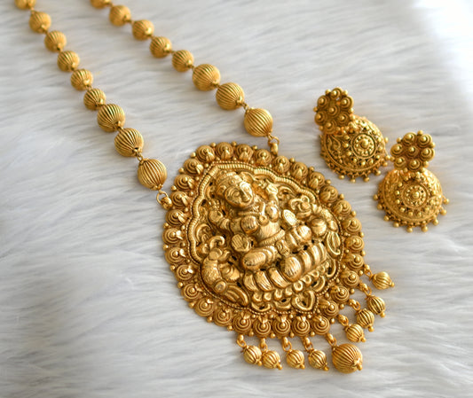 Antique lakshmi haar set dj-05348