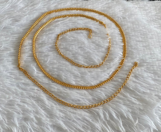 Antique gold tone hip/waist chain dj-54401