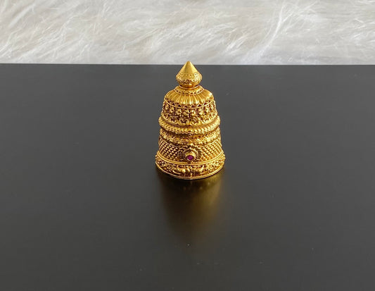 Antique gold tone nakshi crown/kreedam dj-54465