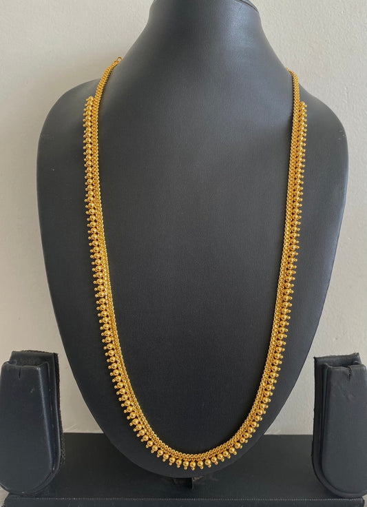 Gold tone 22 inches kerala style ball haar dj-43462