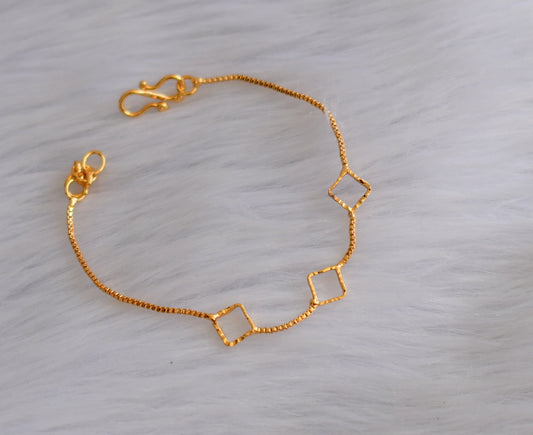 Gold tone bracelet dj-39436