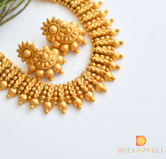 Matte Finish Necklace Set dj-02632