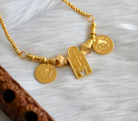 Gold tone Christian mangalyam dj-38670