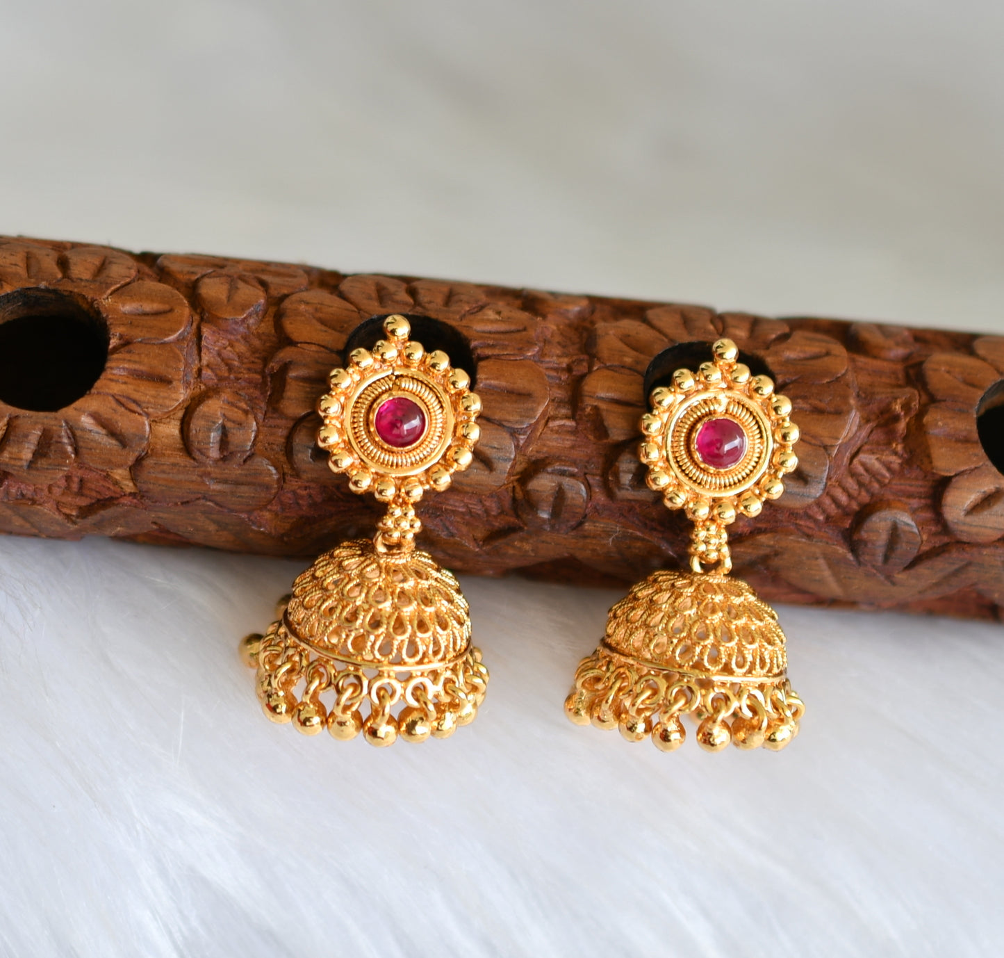 Gold tone kemp Lakshmi necklace set dj-39466