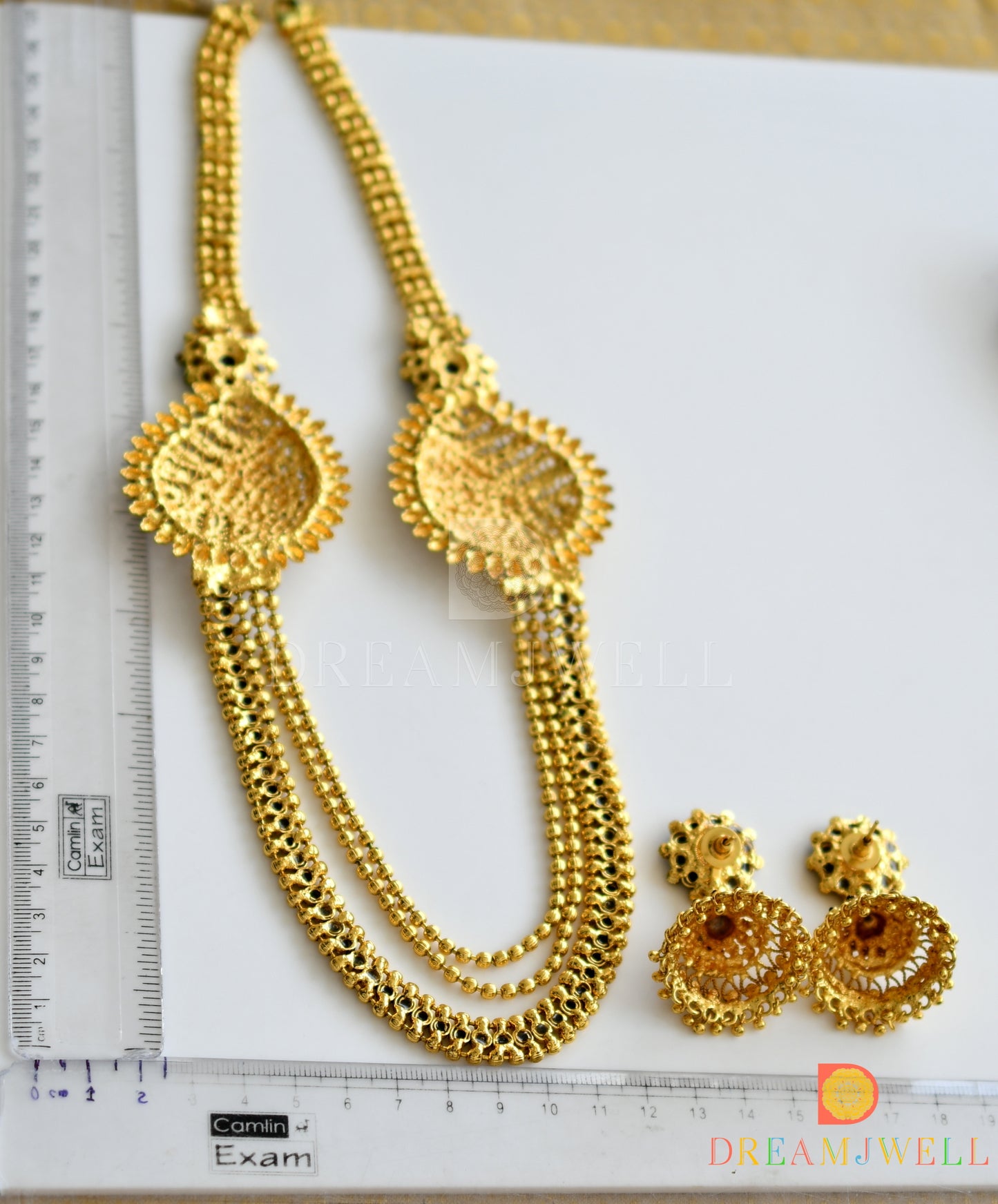 Antique Black Multi Layer Double Side Mango Mugappu Set dj-16649