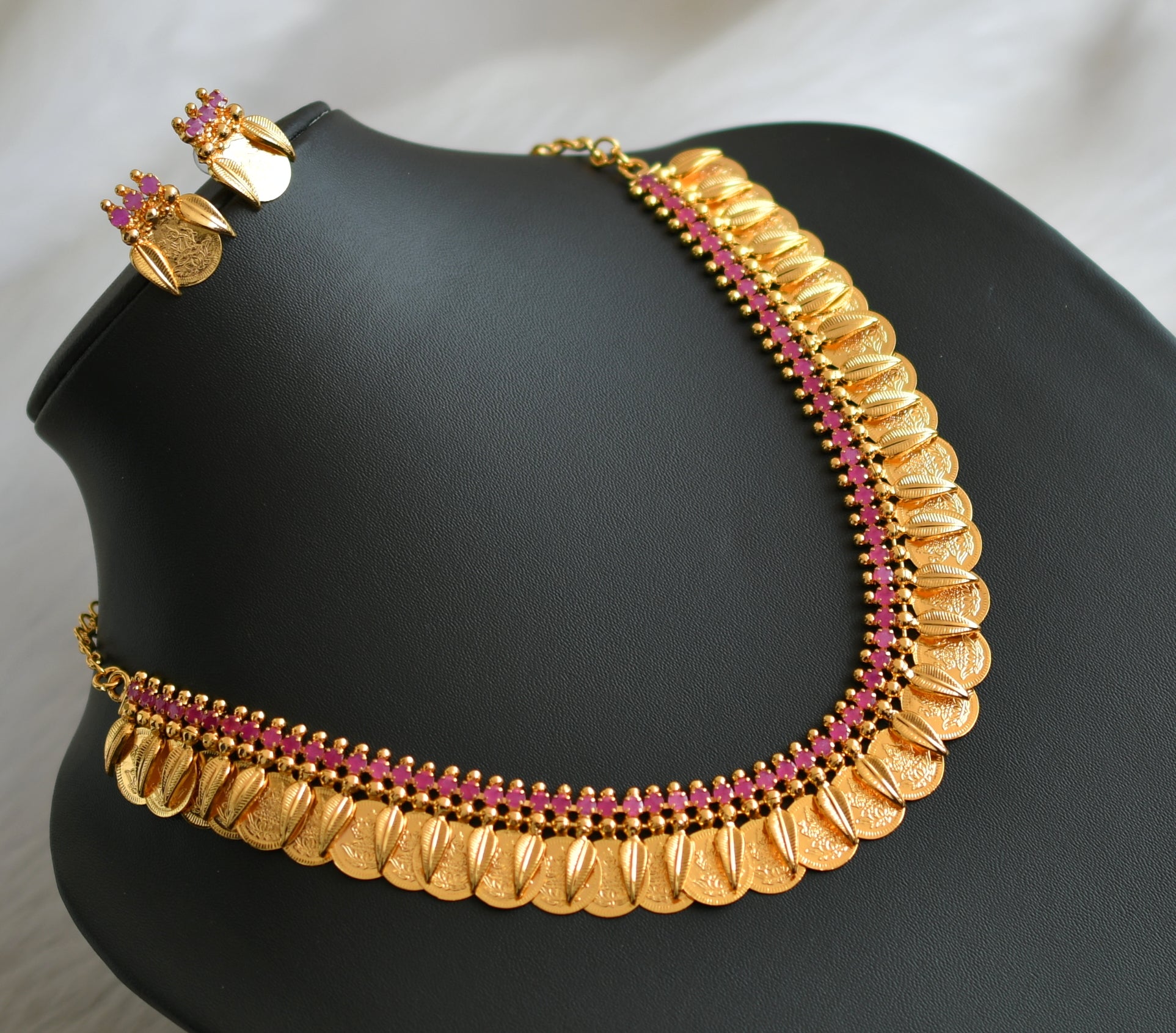 HOT Gold Lakshmi Coin Necklace Lakshmi Coin Long Necklace