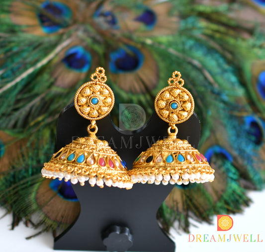 Antique multi colour Jhumkka dj-07782