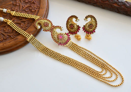 Antique kemp mango designer mugappu set dj-30067