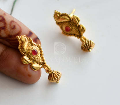 Antique gold tone kemp Lakshmi Bridal Mangalsutra dj-12032