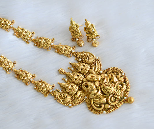 Antique pearl Lakshmi nagaas haar set dj-02702