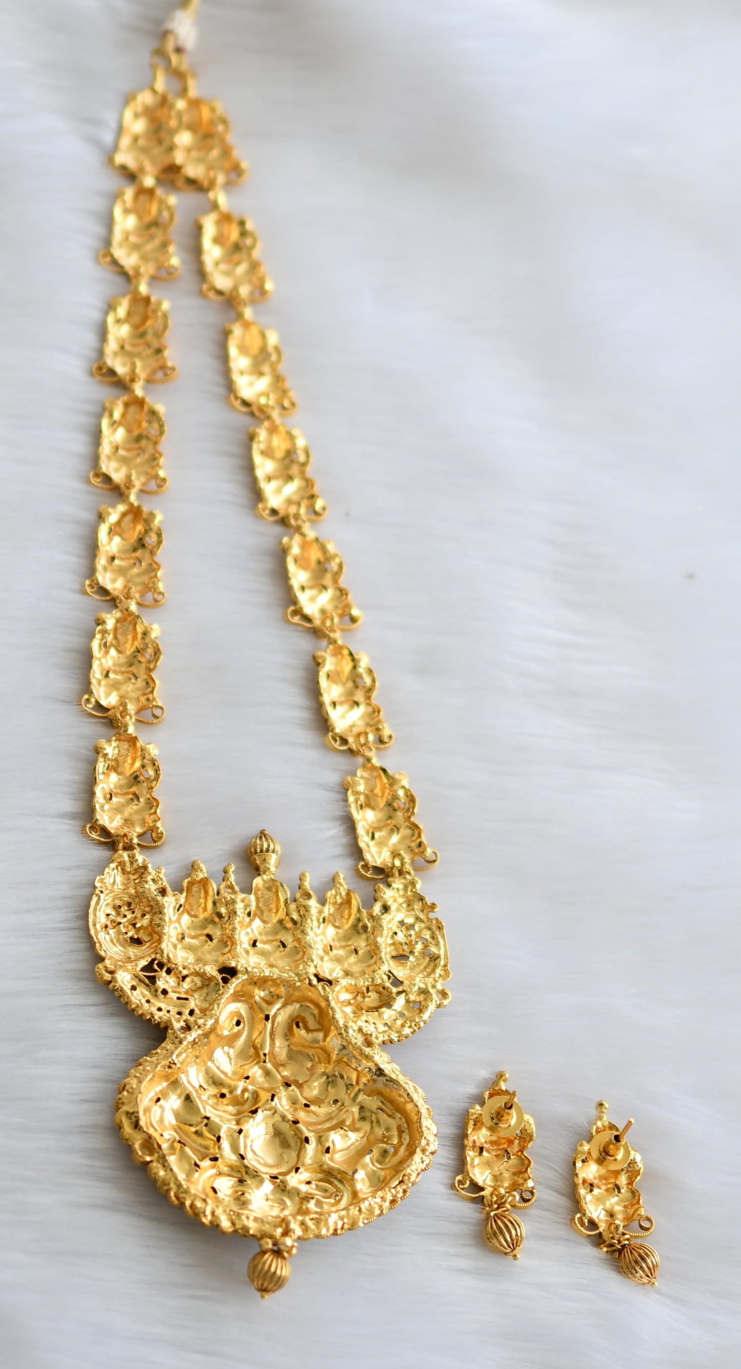 Antique pearl Lakshmi nagaas haar set dj-02702