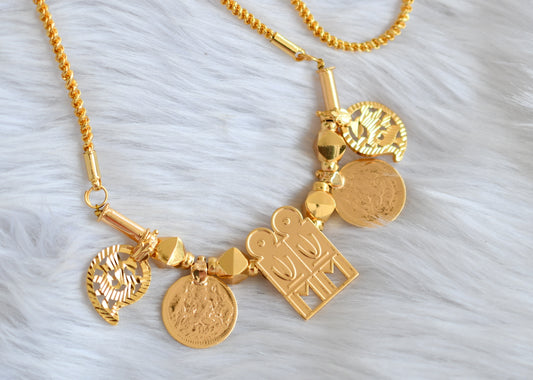 Gold tone Thirumal Nama mangalyam dj-39632