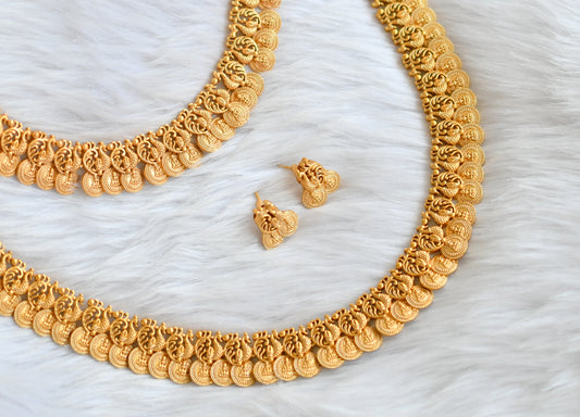 Matte finish swan coin bridal set dj-39641