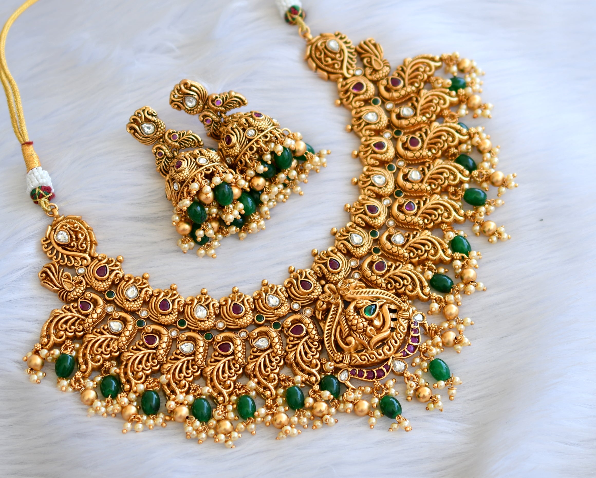 Green pusalu chains Clearance