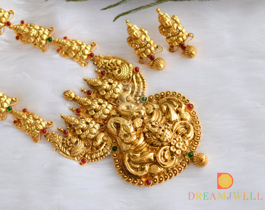 Antique kemp-green Lakshmi Nagasu haar set dj-02703