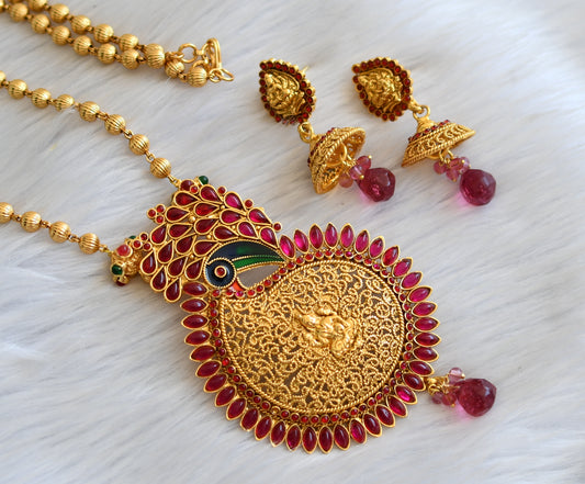 Antique kemp-green Lakshmi short haar set dj-41842