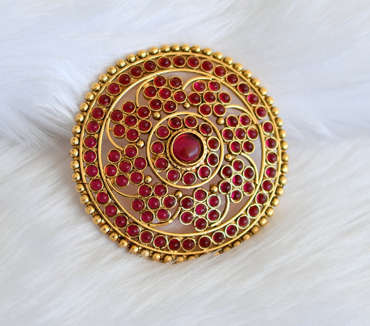 Antique kemp flower round hair Jewel(Rakodi) dj-39129