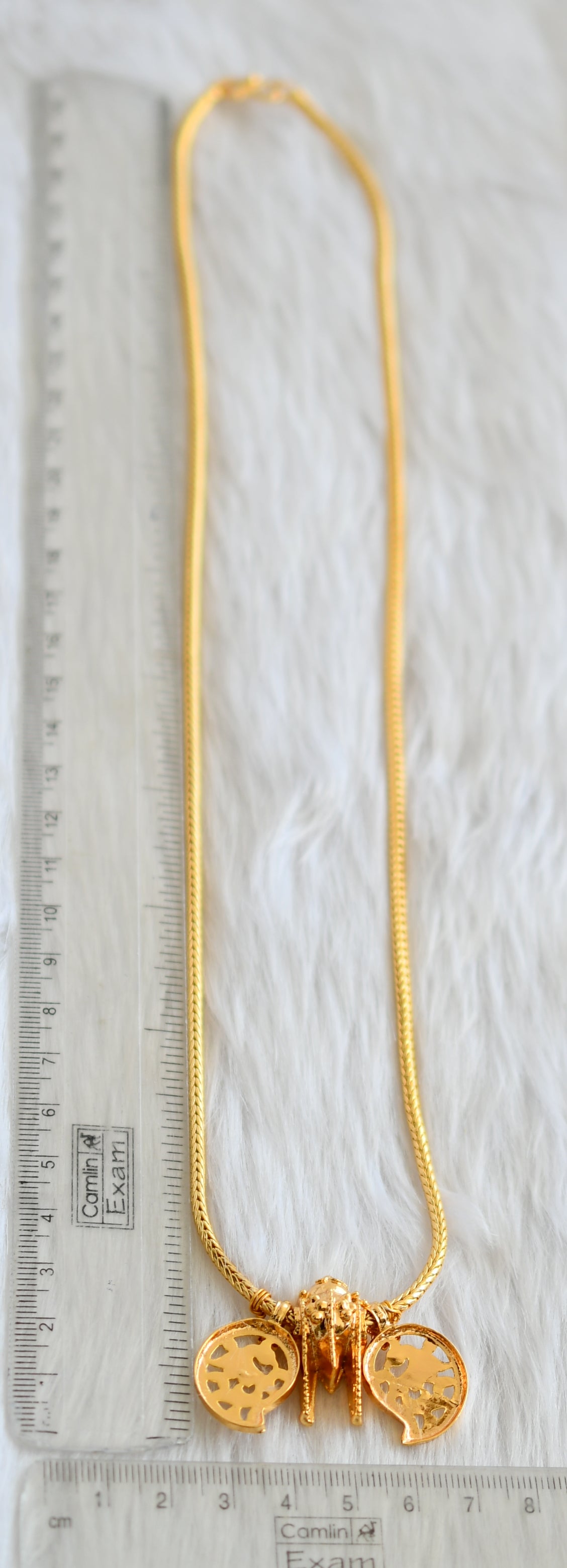 Gold tone mango Lakshmi mangalyam dj-39172