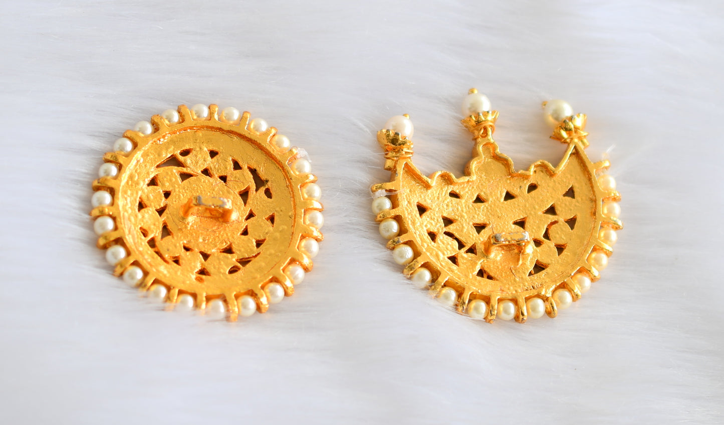 Gold tone kemp Sun Moon (hair Accessories) dj-10046