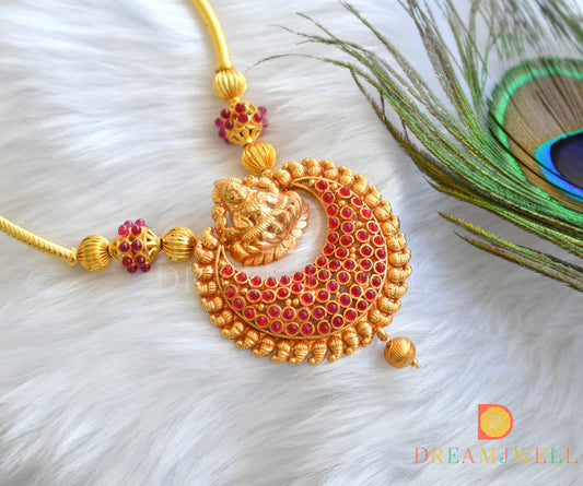 Antique Lakshmi kemp necklace dj-29300