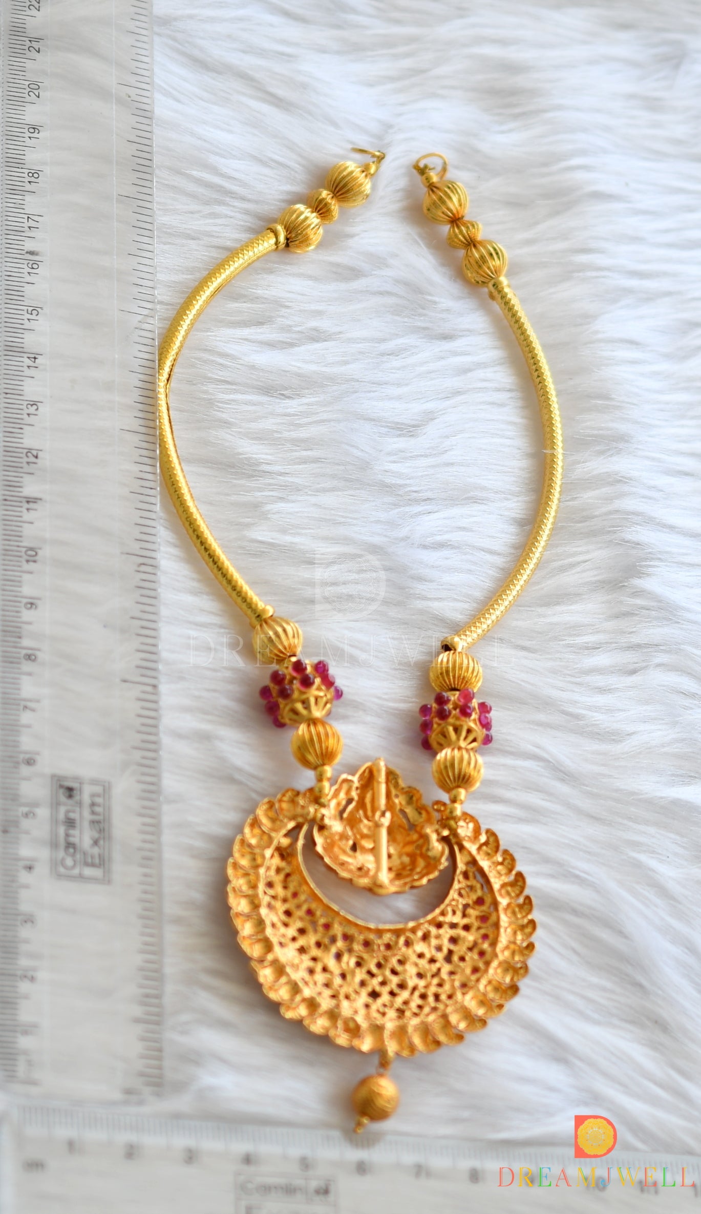 Antique Lakshmi kemp necklace dj-29300