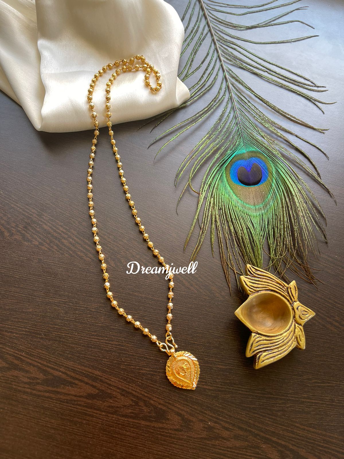 Traditional gold tone kerala style mangalyam dj-35587