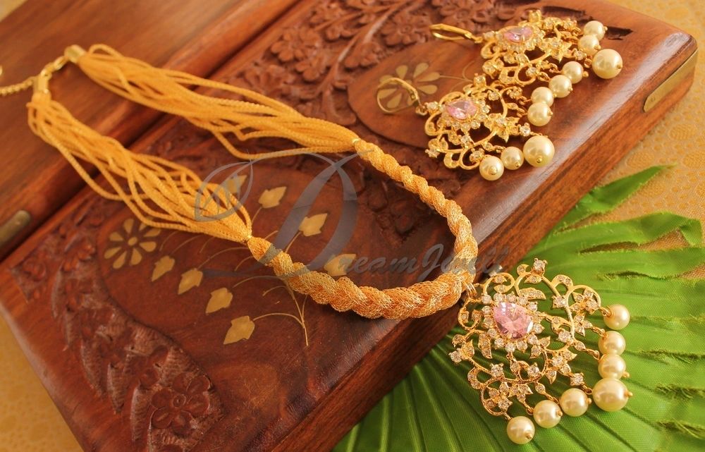 Pethe Sons Waman Hari Pethe Pendant Designs With Price Gold