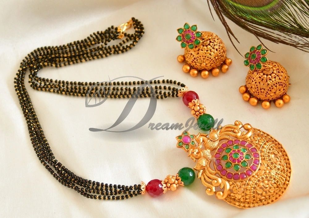 Long hot sale mangalsutra length