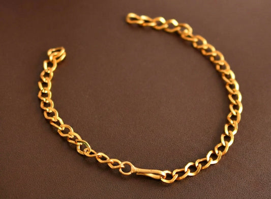 Matte finish back chain for necklace dj-48651