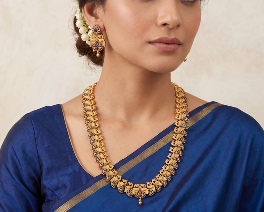Matte finish blue short haar set dj-07239