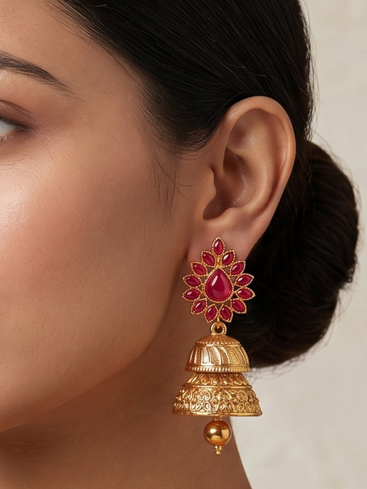 Antique Kemp Step Jhumkka-dj07711