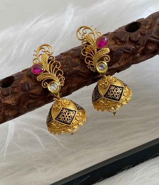 Unique Matte Finish Kemp Jhumkka-dj07897